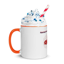 Load image into Gallery viewer, Mug with Color Inside - Food for the soul