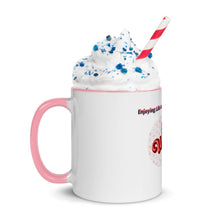 Load image into Gallery viewer, Mug with Color Inside - Food for the soul