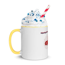 Load image into Gallery viewer, Mug with Color Inside - Food for the soul