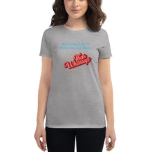 Load image into Gallery viewer, Women's short sleeve t-shirt - Food for the soul