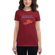 Load image into Gallery viewer, Women's short sleeve t-shirt - Food for the soul