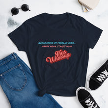Load image into Gallery viewer, Women's short sleeve t-shirt - Happy hour starts now