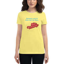Load image into Gallery viewer, Women's short sleeve t-shirt - Food for the soul