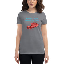 Load image into Gallery viewer, Women's short sleeve t-shirt - Food for the soul