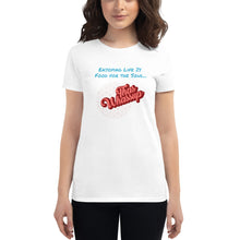 Load image into Gallery viewer, Women's short sleeve t-shirt - Food for the soul