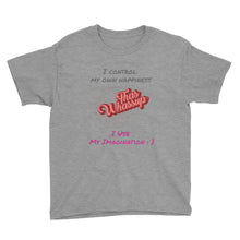 Load image into Gallery viewer, Youth Short Sleeve T-Shirt - I Use My Imagination