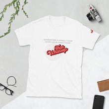 Load image into Gallery viewer, Short-Sleeve Unisex T-Shirt - Happy hour starts now
