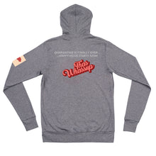 Load image into Gallery viewer, Unisex zip hoodie - Happy hour starts now
