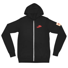 Load image into Gallery viewer, Unisex zip hoodie - Happy hour starts now
