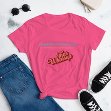 Load image into Gallery viewer, Women&#39;s short sleeve t-shirt - Happy hour starts now

